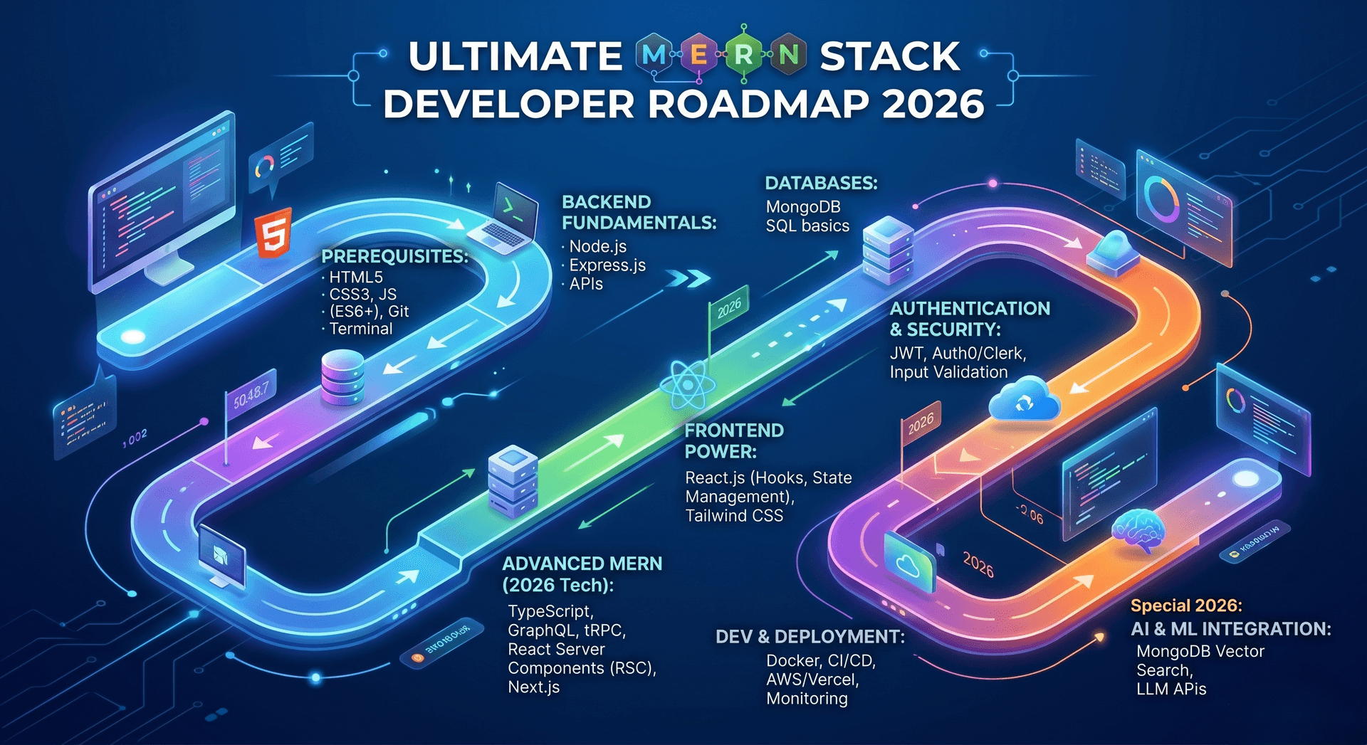 the ultimate mern stack developer roadmap 2026: a guide for tech leaders